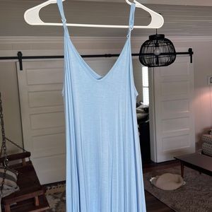 Baby Blue Maxi Dress